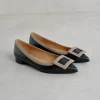 Hot Ballerina Nera a Punta Ballerine