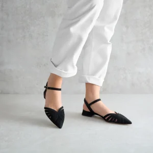 New Ballerina Nera a Punta Ballerine
