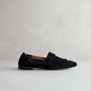 Clearance Ballerina Nera con Frangia Ballerine