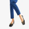 Online Ballerina Nera con Morsetto Ballerine