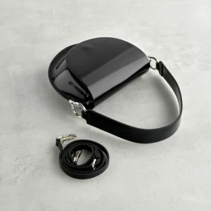 Discount Crossbody Abrasivata Nera Borse