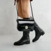 Discount Crossbody Bag Vernice Nera Borse