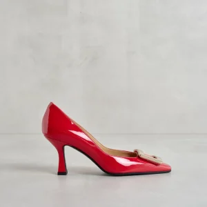 Clearance Decolleté Rossa a Punta Décolleté
