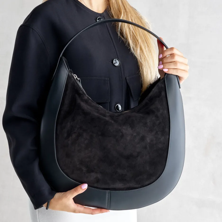 halfmoon_bag_nera_1.webp Fashion Halfmoon Bag Nera Borse