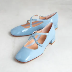 Discount Mary Jane Avio Crossed Ballerine