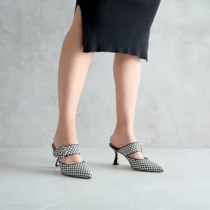 Hot Mule Rafia Décolleté
