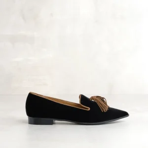 Best Pantofolina Nera in Velluto Ballerine
