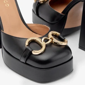 New Pumps Nere con Plateau Décolleté
