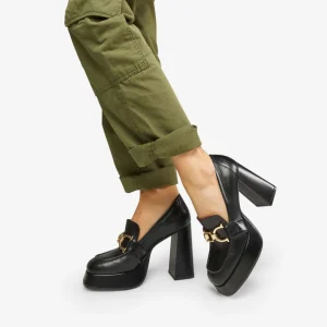 Sale Pumps Nere Plateau Mocassini