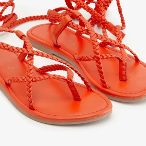 Clearance Sandalo a Trecce Sandali Flat