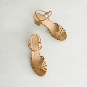 Outlet Sandalo Fascette Sandali Con Tacco