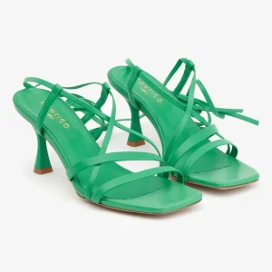 Outlet Sandalo Lace Up Sandali Con Tacco
