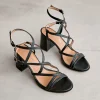 Sale Sandalo Fascette Sandali Con Tacco