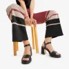 New Sandalo Fibbia Classy Sandali Con Tacco