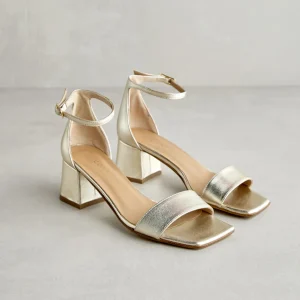 Outlet Sandalo Quadro Sandali Con Tacco