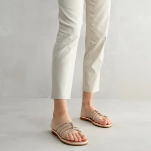 New Sandalo Strass Sandali Flat