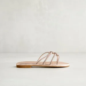 New Sandalo Strass Sandali Flat