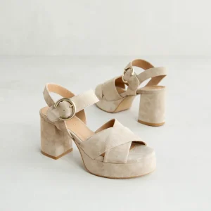 New Sandalo Plateau Sandali Con Tacco