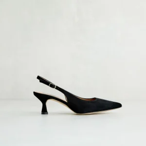 Hot Slingback Camoscio Décolleté