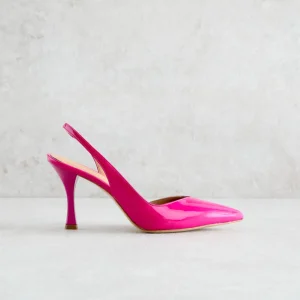 Outlet Slingback in Vernice Décolleté