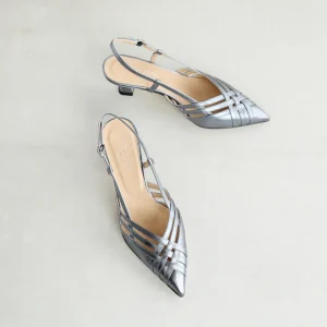 Discount Slingback Laminata Décolleté