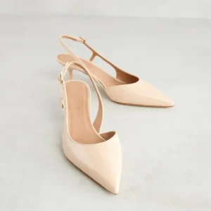 Clearance Slingback a Punta Décolleté