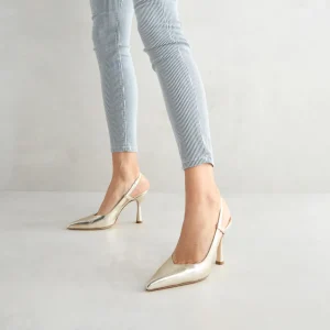 Outlet Slingback a Punta Décolleté