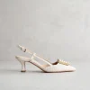 Fashion Slingback Perle Décolleté