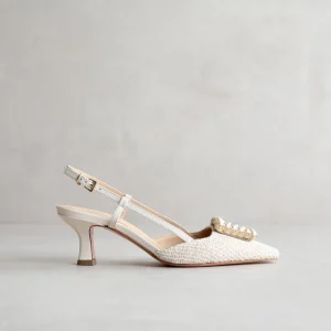 Fashion Slingback Perle Décolleté