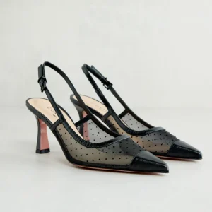 Clearance Slingback Pois Décolleté
