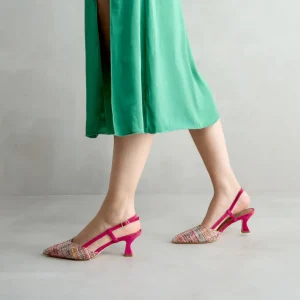 Discount Slingback Tela Décolleté