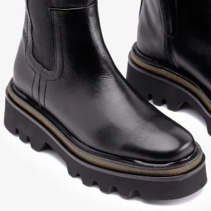 Hot Stivale con Elastici Stivali Flat