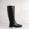 Fashion Stivale Flat Stivali Flat