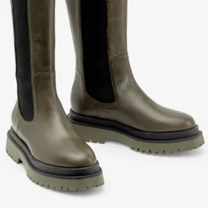 Outlet Stivale con Elastico Stivali Flat