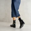Fashion Stivaletto con Fibbia Stivaletti Con Tacco