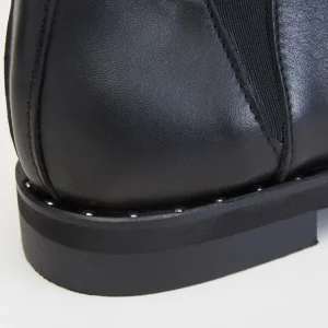 Clearance Stivaletto con Spacco Stivaletti Flat