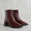 Outlet Stivaletto a Punta Stivaletti Con Tacco