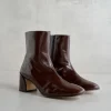 Outlet Stivaletto Mezzaluna Stivaletti Con Tacco
