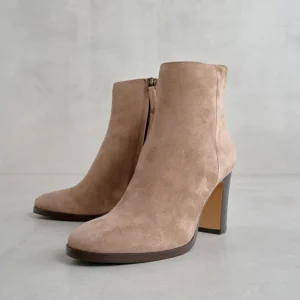 Discount Stivaletto Tacco Cuoio Stivaletti Con Tacco