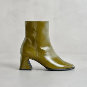 New Stivaletto Tacco Cubano Stivaletti Con Tacco