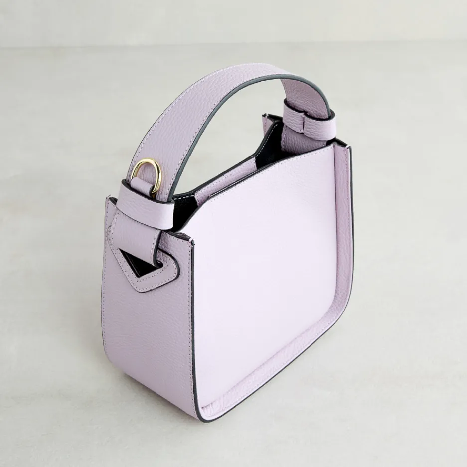 vbag_in_pelle_lilla_chiar_1.webp Outlet V-Bag in Pelle Chiaro Borse
