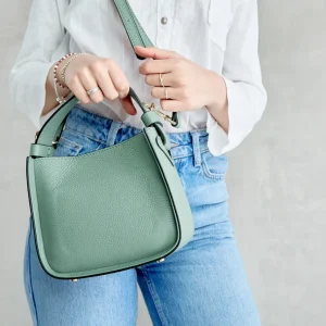 Best V-Bag in Pelle Salvia Borse