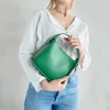 Fashion V-Bag in Pelle Bandiera Borse